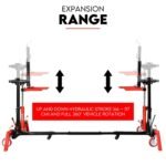 Car Rotisserie Hydraulic Auto Body Frame Boat Repair Restoration 4500LBS - Image 8
