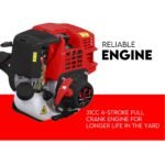 4 STROKE Curved Split Shaft Line Trimmer Garden Lawn Whipper Snipper - Image 3