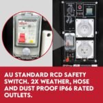 KINGTECH 8.4kW Max 6kW Rated Diesel Generator Single Phase - Image 3