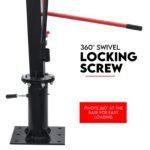 900kg Swivel Hydraulic Crane Hoist 12V Electric Jack Trailer UTE Pick up Lift - Image 6
