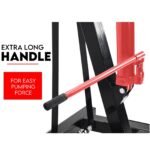 2 Ton Hydraulic Engine Crane Folding Hoist Stand Mobile Garage Workshop - Image 3