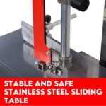 Meat Cutting Band Saw 10" meat mincer Bandsaw Sausage Filler Slicer Grinder - Image 4