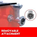 Meat Cutting Band Saw 10" meat mincer Bandsaw Sausage Filler Slicer Grinder - Image 5