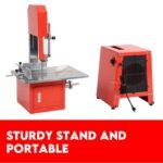 Meat Cutting Band Saw 10" meat mincer Bandsaw Sausage Filler Slicer Grinder - Image 7
