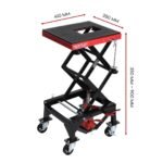 Motorcycle Scissor Lift Stand 136kg Hydraulic Motorbike Lifter Dirt Bike Jack - Image 8