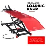 Motorcycle Lift 500kg Table Hydraulic Air Bike Jack Mechanic Stand Hoist Lifter - Image 3