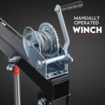 Hydraulic Crane 900kg Pickup Swivel Ute Truck Trailer Lift Hoist Winch Haul - Image 6