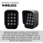 Swing Gate Opener Automatic Full Solar Power Kit Remote Control - Image 7