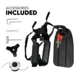 4 STROKE Whipper Snipper Straight Shaft Line Trimmer 31CC Pole Brush Cutter - Image 9