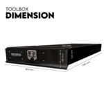 Under Tray Body Tool Box Trundle Drawer 1500mm Long UTE Extra Truck ToolBox - Image 5