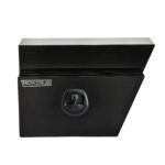 600mm Pair of Under Tray Tool Box Aluminium Undertray Underbody Toolbox Black - Image 2
