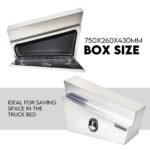 Under Tray Tool Box Underbody Pair Set 750mm Aluminium - Image 3