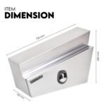 Under Tray Tool Box Underbody Pair Set 750mm Aluminium - Image 7