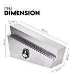 Under Tray Tool Underbody Pair Set 900mm Aluminium - Image 9