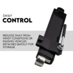 800lbs Weight Distribution Hitch System Load Leveller Caravan Anti Sway Bars - Image 4