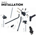 800lbs Weight Distribution Hitch System Load Leveller Caravan Anti Sway Bars - Image 7