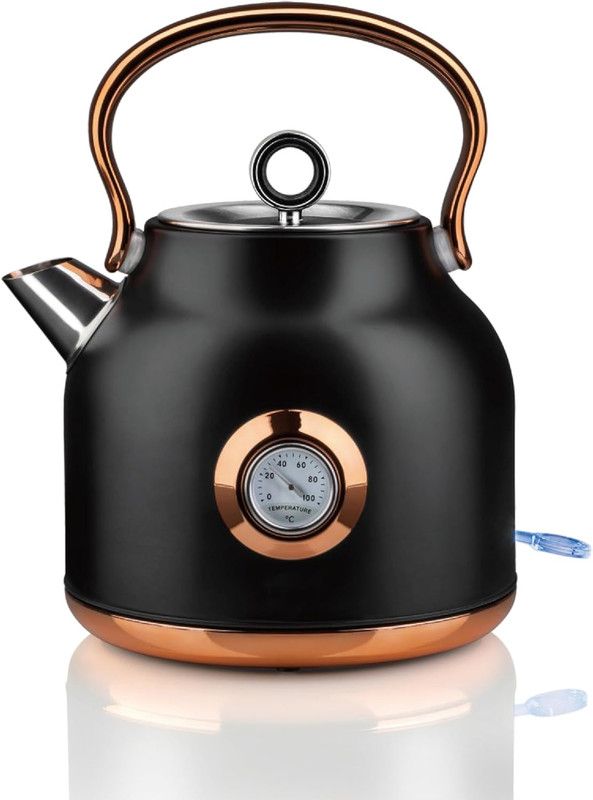 V498-ELECTRICKETTLEBK-00 1.7L Electric Water Kettle Black - Image 1