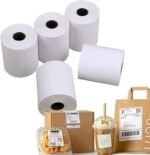6 Rolls Linerless Printing Label Paper 80 mm  — 52 m for Takeaway Shop Restaurant - Image 7