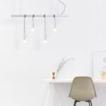Bikkel 4 Lights Pendant Light - White - Image 2