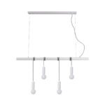 Bikkel 4 Lights Pendant Light - White - Image 3