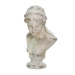 Artemis Bust w Distressed Finish 66cm - Image 3