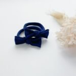 Handmade Simple Bows - School colours - Bottle Green - 1 pairs - Image 10