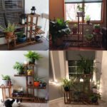 6-Tier Rustic Wooden Step Plant Stand - Image 9