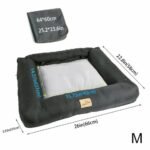 Medium Sized Waterproof Dog Car Seat Bed with Safety Belt - Image 10