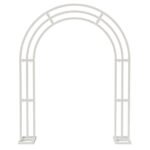 Heavy Strong Metal Wedding Arch Garden Arbor Floral Backdrop Stand Indoor Outdoor