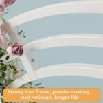 Heavy Strong Metal Wedding Arch Garden Arbor Floral Backdrop Stand Indoor Outdoor - Image 8