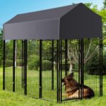 Large Jumbo Outdoor Dog Kennel Heavy Duty Pet Playpen Pre-galvanized Animal Cage Fence - Image 2