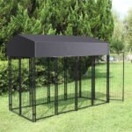 Large Jumbo Outdoor Dog Kennel Heavy Duty Pet Playpen Pre-galvanized Animal Cage Fence - Image 3