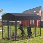 Large Jumbo Outdoor Dog Kennel Heavy Duty Pet Playpen Pre-galvanized Animal Cage Fence - Image 4