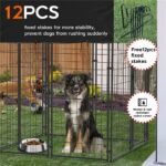 Large Jumbo Outdoor Dog Kennel Heavy Duty Pet Playpen Pre-galvanized Animal Cage Fence - Image 8