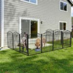 Dog Playpen Kennel Cage Indoor Outdoor Dog Exercise Pen Cat Chicken Rabbit Fence - Image 2