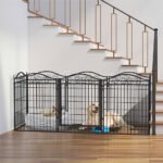 Dog Playpen Kennel Cage Indoor Outdoor Dog Exercise Pen Cat Chicken Rabbit Fence - Image 5