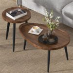 Industrial Nesting Wooden Side Tables - Image 2
