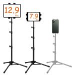 Adjustable 4.7-12.9" Stable Tripod Floor Stand Lazy Tablet Mount Holder for iPad - Image 5