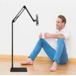360 Tablet Floor Stand Adjustable 5-12.9 Inch Overhead Phone Desktop Holder - Image 2