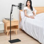 360 Tablet Floor Stand Adjustable 5-12.9 Inch Overhead Phone Desktop Holder - Image 4