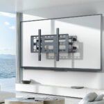 Black Heavy-Duty Swivel TV Wall Mount With Articulating Arm Support - Image 2