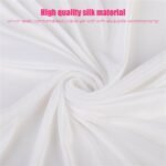 3mx6m 10ft Silk White Backdrop Drapes Curtain Wedding Ceremony Party Home Window Decor - Image 9