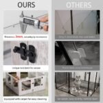 Fin 8 Panel Safest Tempered Glass Dog Whelping Pen Box Shatter-Proof Playpen Exercise Box - Image 8