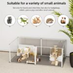 Large Acrylic Dog Playpen Fence Clear Pet Fertility Cage Fence Enclosure Playgroup - Image 4