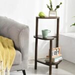 3 Tier bamboo plant stand for garden and living room-Brown - Image 6