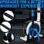 Black Multifunctional Pedal Resistance Band - Home Fitness Sit-up Assistant with Foot Pedals and Elastic Pull Rope - Full Body Workout Equipment for Abs, Arms, Legs and Glutes - Image 5