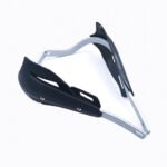 Professional Universal Motorcycle Handguards for Honda CC110 Cross Cub - Heavy Duty Aluminum Alloy Anti-Collision Brush Guards, Carbon Fiber Style Handlebar Protectors for Dirt Bikes and Off-Road Motorcycles - 1 Pair-Blue - Image 2