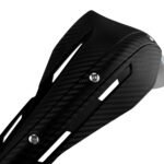 Professional Universal Motorcycle Handguards for Honda CC110 Cross Cub - Heavy Duty Aluminum Alloy Anti-Collision Brush Guards, Carbon Fiber Style Handlebar Protectors for Dirt Bikes and Off-Road Motorcycles - 1 Pair-Blue - Image 5