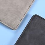 3 Pcs Premium PU Leather Car Registration and Insurance Holder - Slim Auto Document Organizer, Driver's License Wallet and Travel Passport Folder - Brown - Image 6