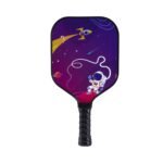 RT-007Fiberglass Pickleball Paddle Set of 2 with 4 Balls and Carry Bag - 185g Single Paddle Weight - Beginner Friendly Starter Kit with Non-Slip Cushion Grip for Adults Kids and Outdoor Family Fun - Image 2